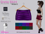 Greta Skirt With Hud Stripes 2