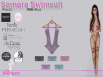 Samara Swimsuit With Hud Plastic